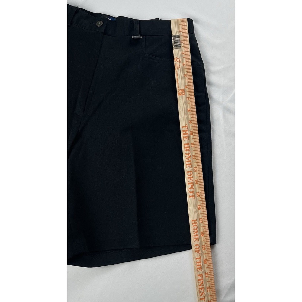 Callaway by Nordstrom CW365 Black‎ Flat Front Women's Golf Shorts Size 12 NWT - Picture 10 of 11